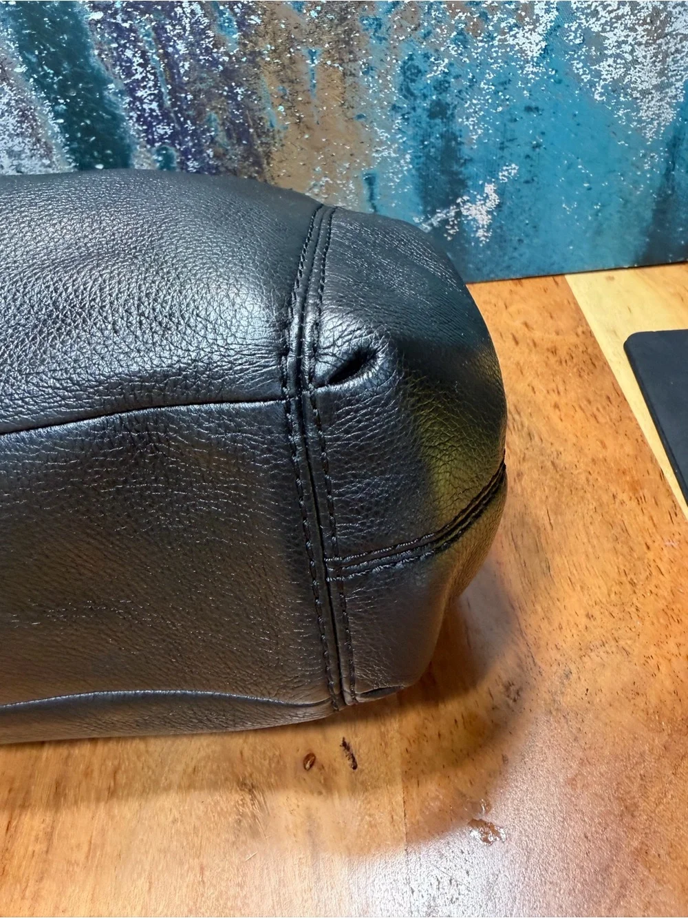 Coach Classic 2017 Lexy Black Pebble Leather Shoulder Bag Gold Hardware